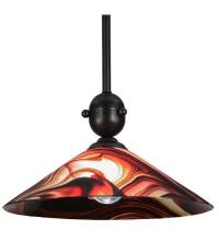 DECO BALL CABERNET SWIRL