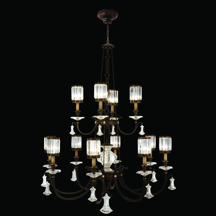 Eaton Place 53"W Round Chandelier