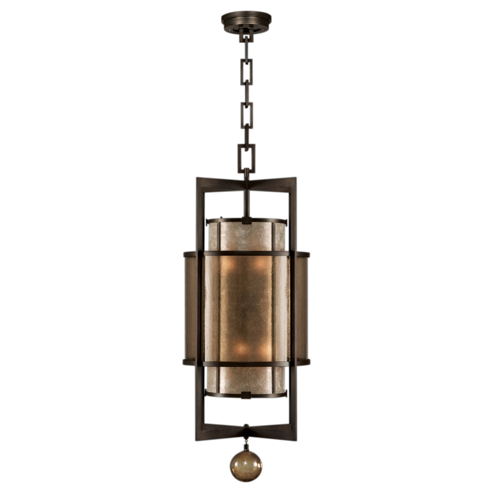 Singapore Moderne 18"W Round Pendant