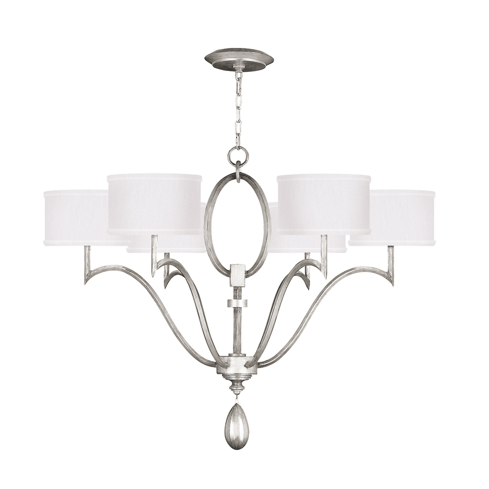 Allegretto 39"W Round Chandelier