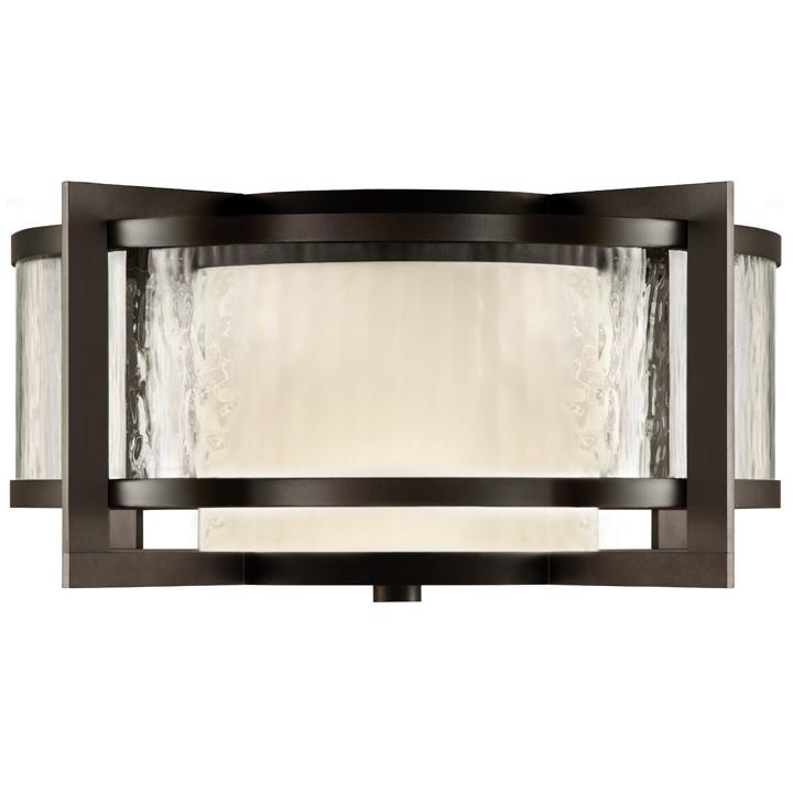 Singapore Moderne Outdoor 20"W Outdoor Flush Mount