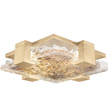 Fine Art Handcrafted Lighting 895440-32ST - Terra 16.75"W Square Flush Mount